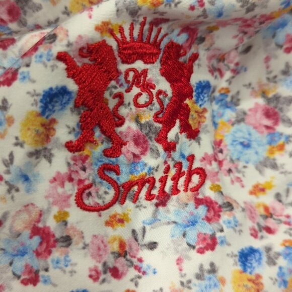 Smith dress shirt with floral accents - Picture 3 of 8